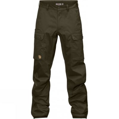 Pantalones Fjallraven Värmland Eco Shell Hombre Verde Oscuro Oliva - Chile ZRE294581